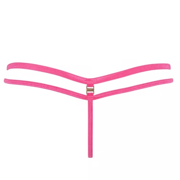 New! Bluebella Amina floral thong panty pink 10494 - Picture 4 of 9